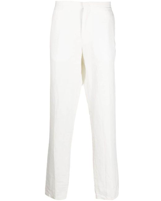 Orlebar Brown straight-leg linen chino trousers