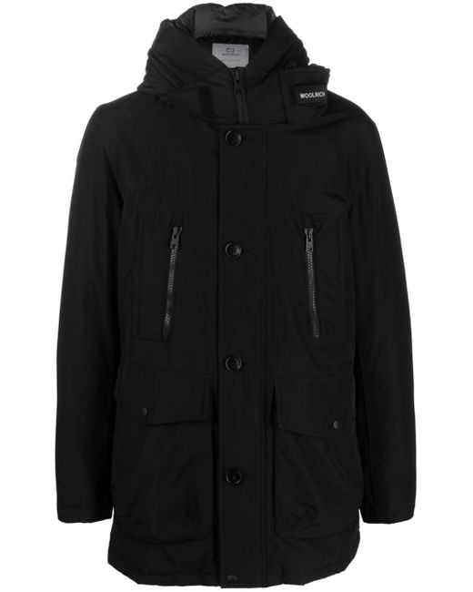 Woolrich padded hooded coat