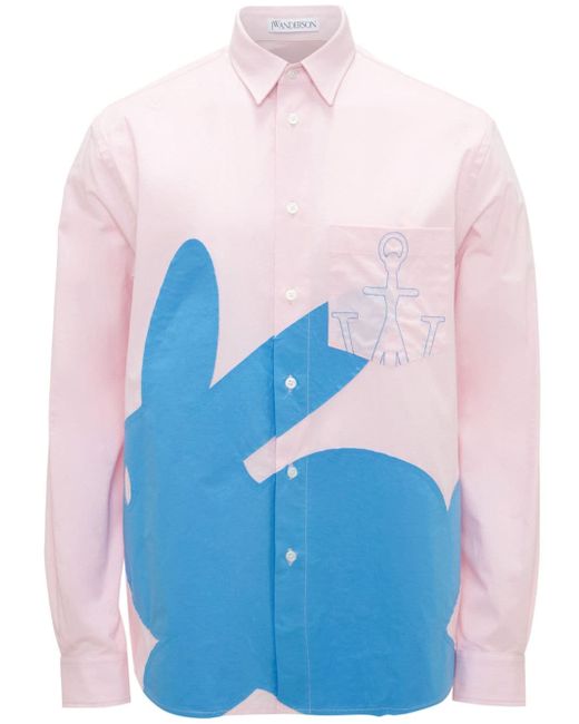 J.W.Anderson bunny-print shirt