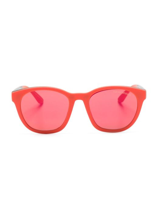 Emporio Armani reversible square-frame sunglasses