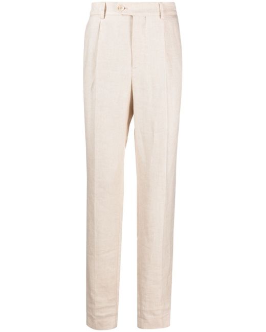 Brunello Cucinelli pleat-detailing tailored trousers