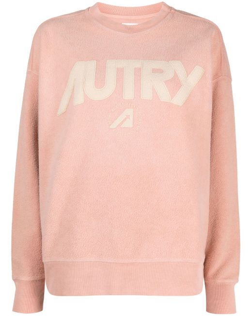 Autry logo-print crew-neck sweatshirt