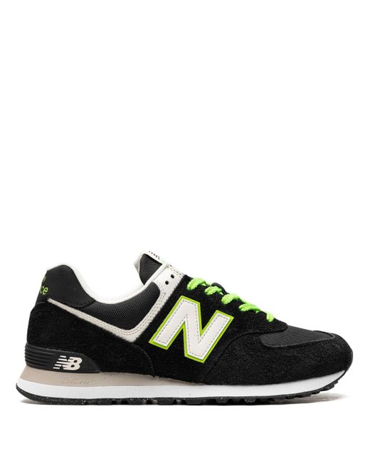 New Balance 574 White/Green sneakers