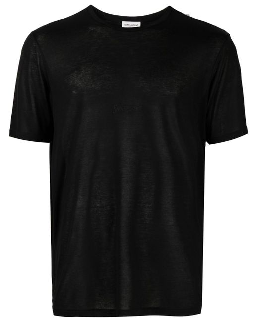 Saint Laurent crew-neck short-sleeve T-shirt