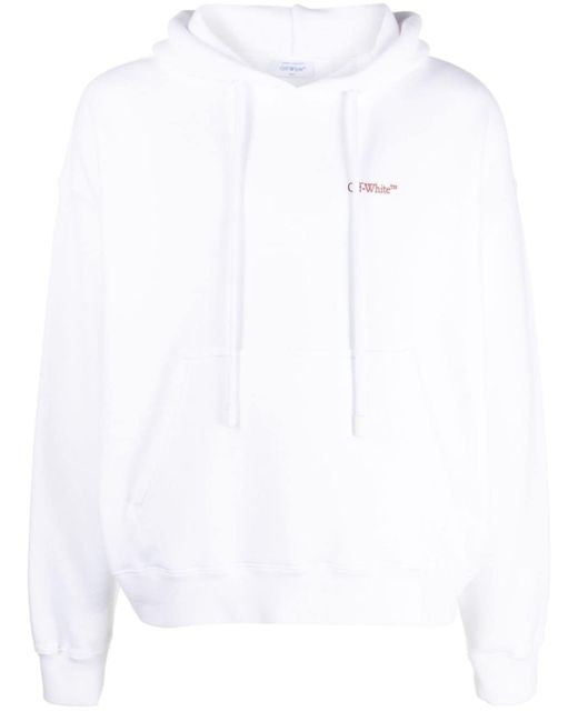 Off-White Scratch Arrow-print hoodie