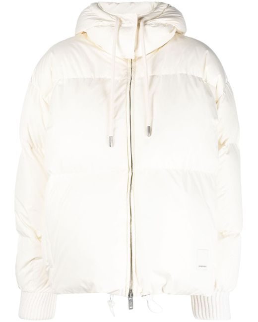 Emporio Armani padded down hooded jacket