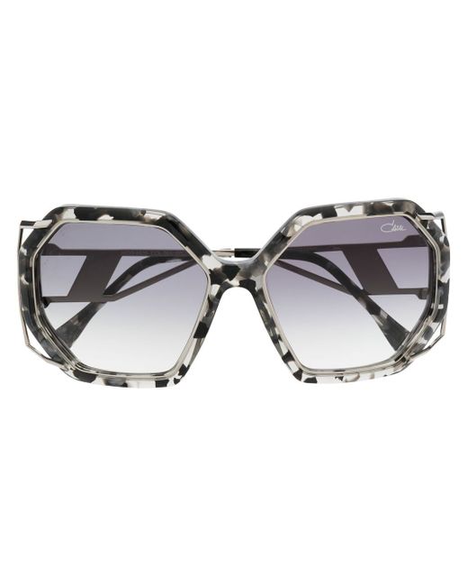 Cazal 8505 geometric-frame sunglasses