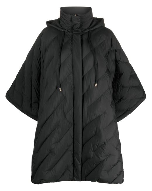 Pinko Mutex quilted hooded cape