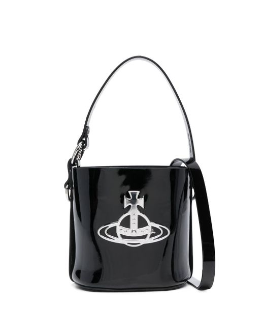 Vivienne Westwood Daisy leather bucket bag