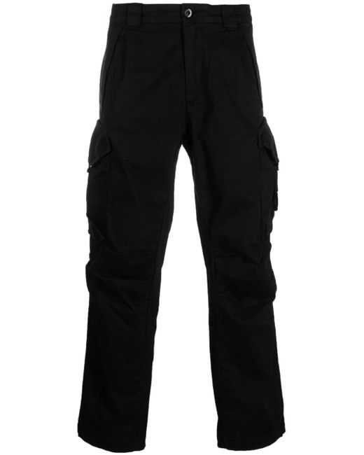 CP Company logo-patch cargo trousers