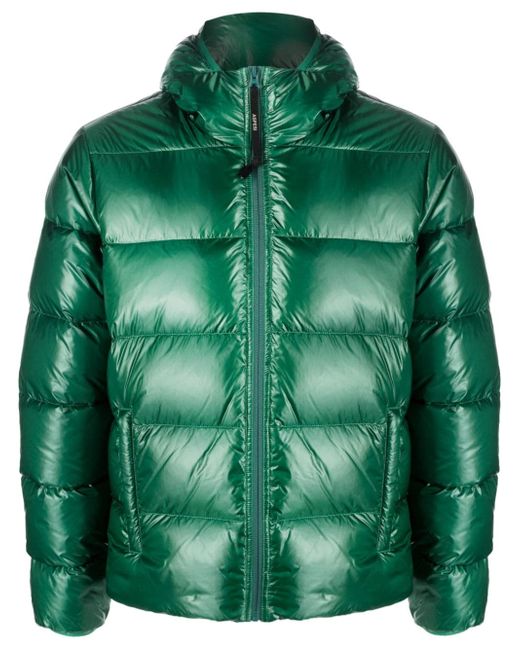 Aspesi padded feather-down zip-up jacket
