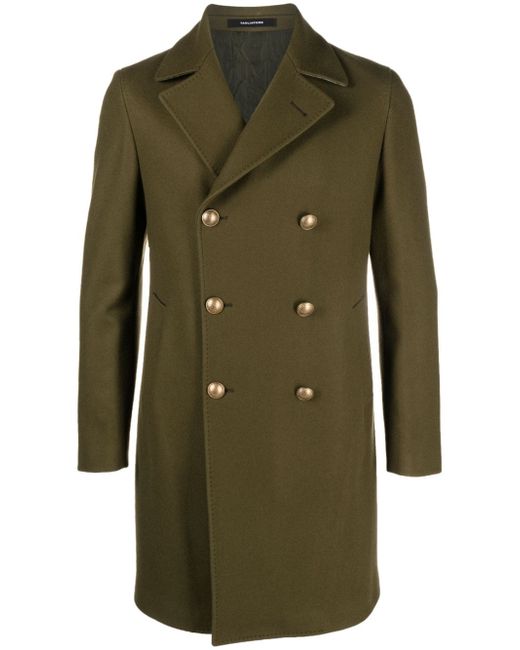 Tagliatore double-breasted buttoned coat