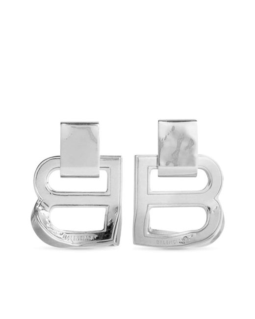 Balenciaga Hourglass Crash earrings