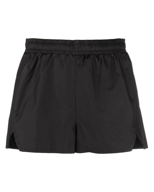 There Was One elasticated-waist running shorts