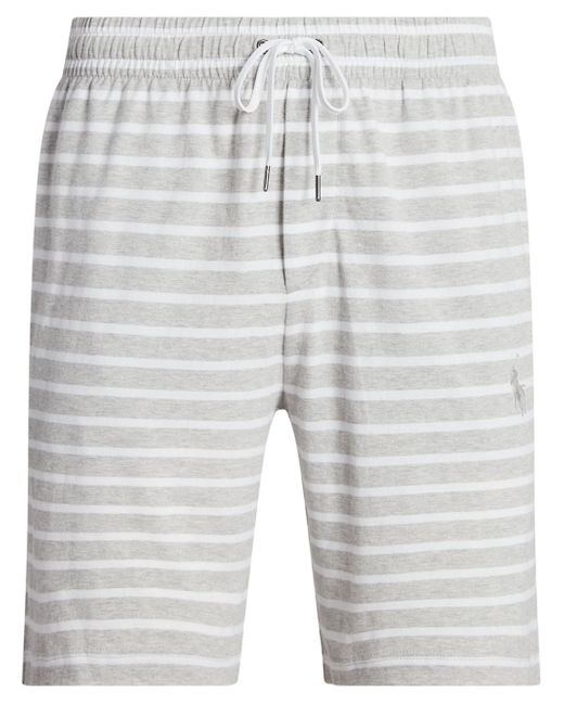Polo Ralph Lauren Athletic striped-print shorts
