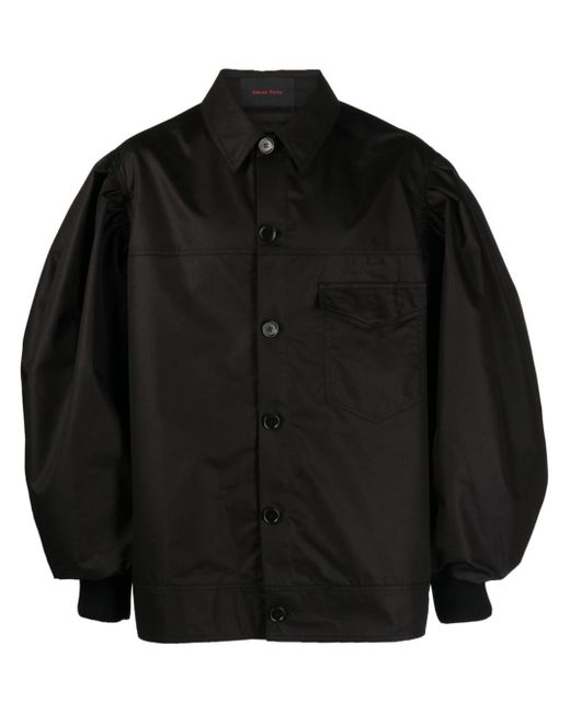 Simone Rocha workwear puff-sleeved bomber jacket