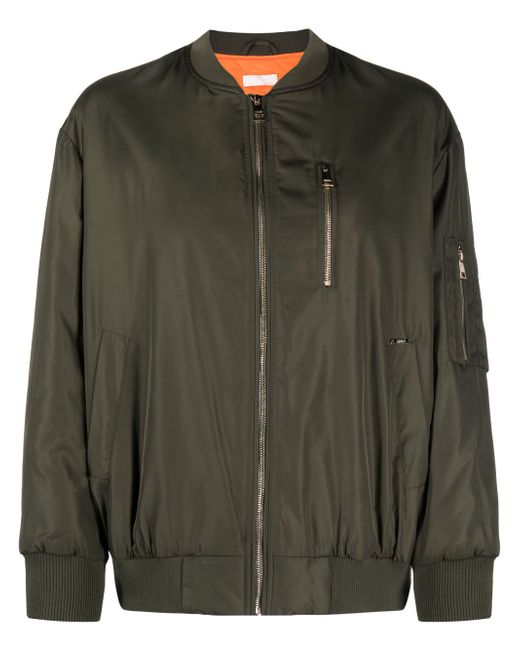 Liu •Jo zip-pockets bomber jacket