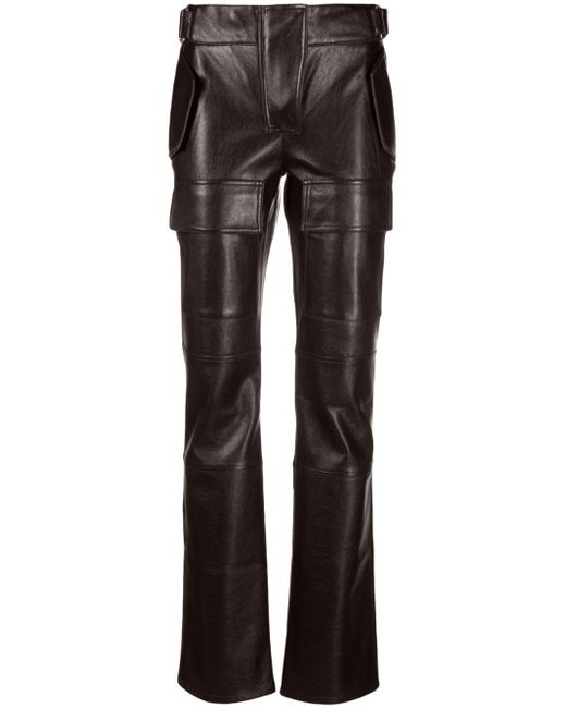 Misbhv low-rise bootcut trousers