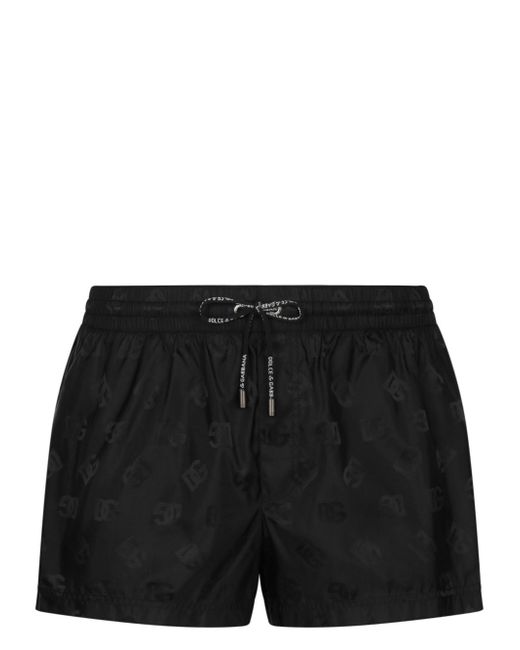 Dolce & Gabbana DG monogram-print swim shorts