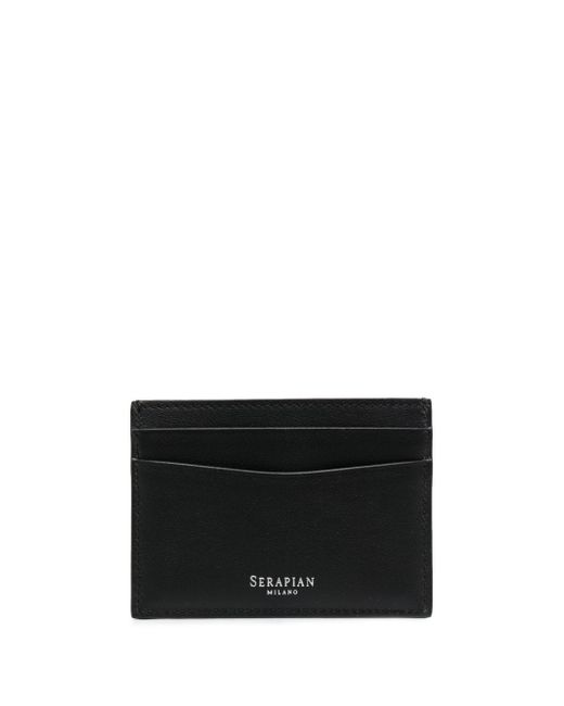 Serapian Mosaico leather card holder