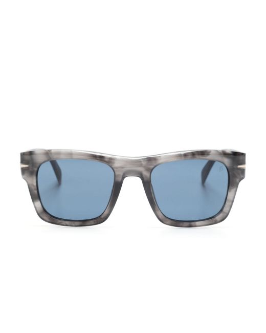 David Beckham Eyewear marbled square-frame sunglasses