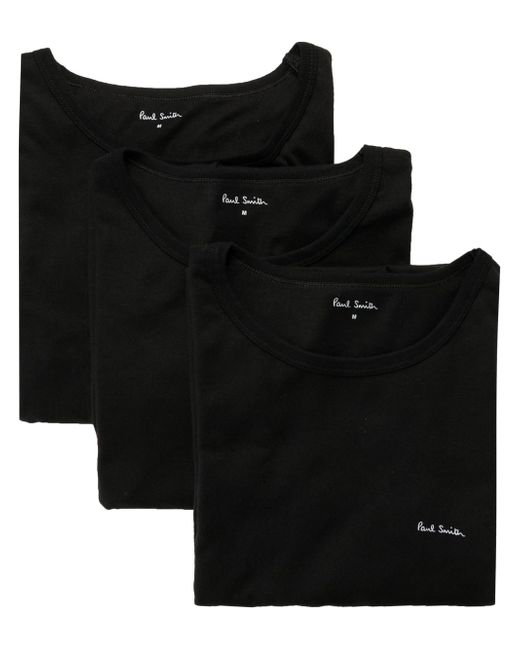 Paul Smith logo-print T-shirt pack of three