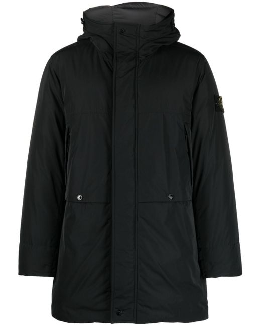 Stone Island Compass-patch padded coat