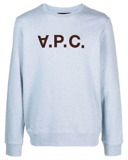 A.P.C. VPC flocked-logo sweatshirt