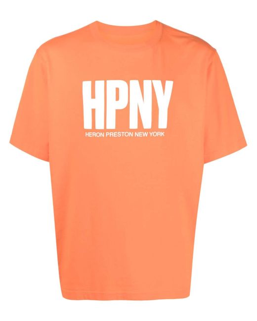 Heron Preston HPNY print crew neck T-shirt