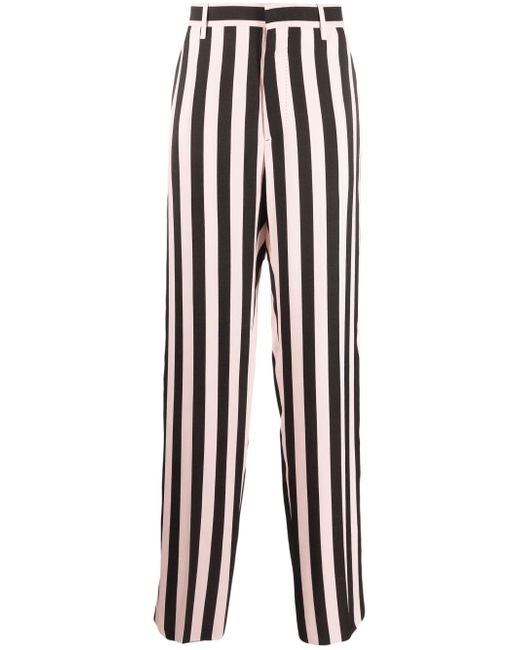 Dsquared2 striped straight-leg trousers