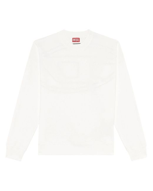 Diesel oval-D cotton sweatshirt