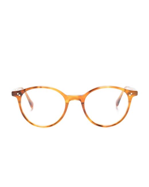 Gigi Studios tortoiseshell round-frame glasses