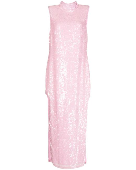 Lapointe sequin-embellished sleeveless dress