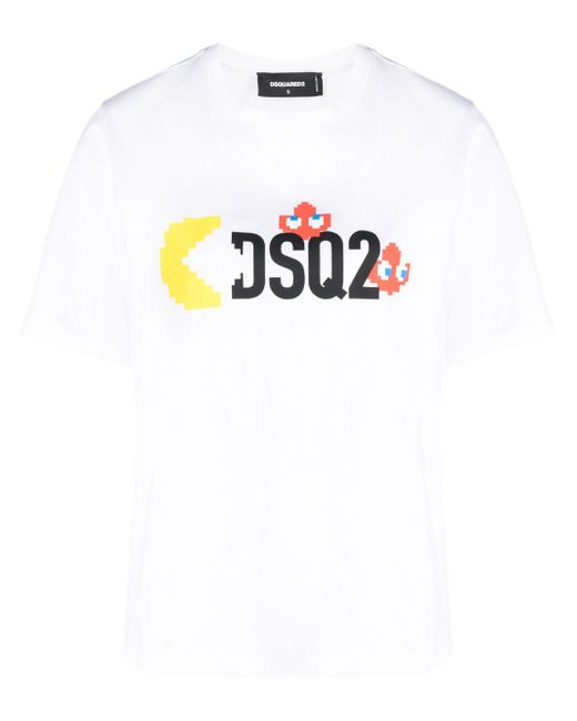 Dsquared2 x Pac-Man graphic-print T-shirt