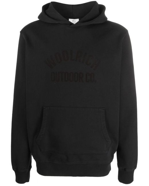 Woolrich embossed-logo hoodie