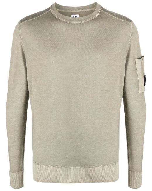 CP Company Lens-detail long-sleeve sweatshirt