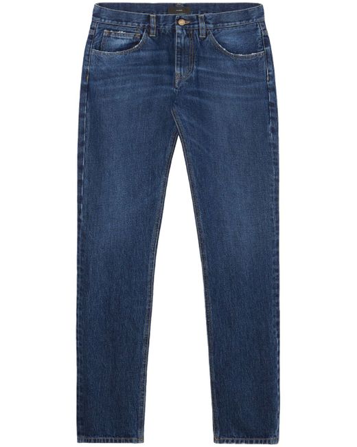Alanui Deep Ocean straight-leg jeans