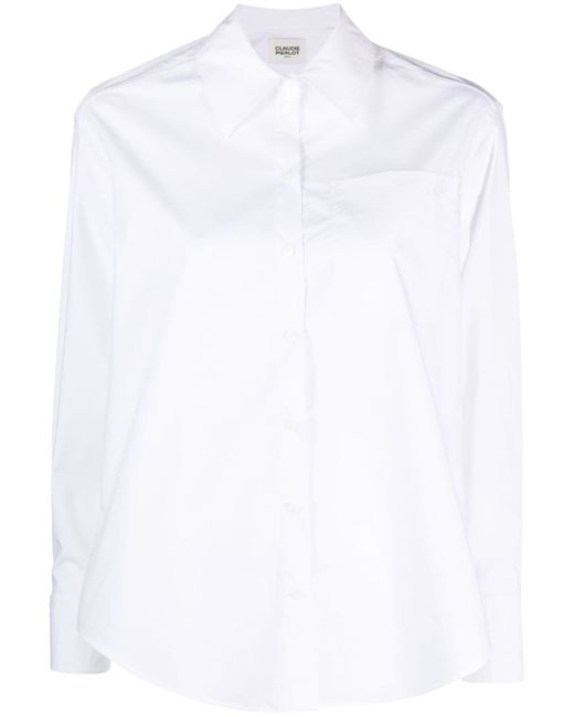 Claudie Pierlot buttoned long-sleeve shirt