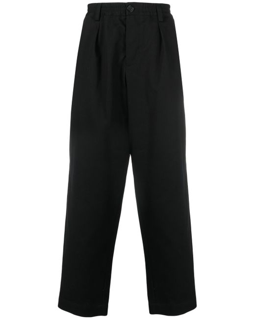 Marni mid-rise tapered-leg trousers