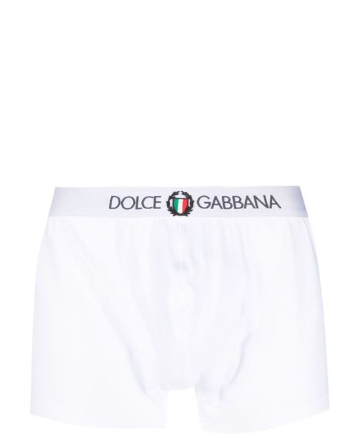Dolce & Gabbana logo-print cotton boxers