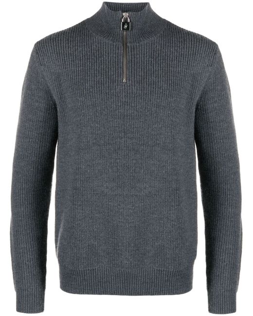 J.W.Anderson high-neck ribbed-knit jumper
