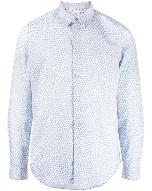 PS Paul Smith floral-print shirt