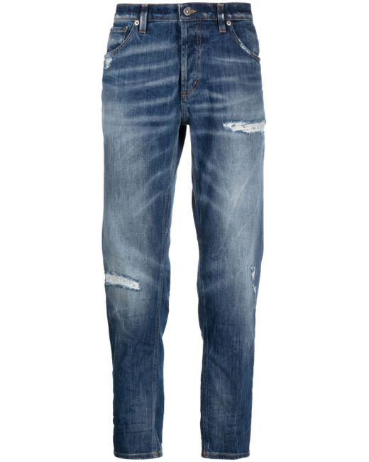 Dondup cropped straight-leg jeans