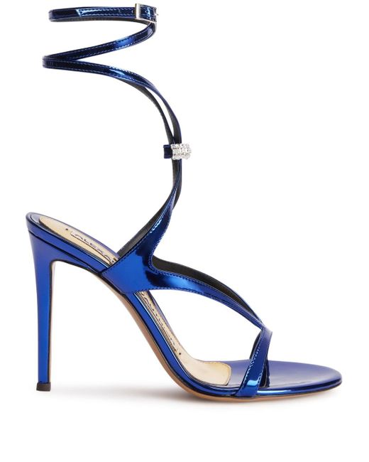 Alexandre Vauthier Smila 105mm metallic-effect sandals