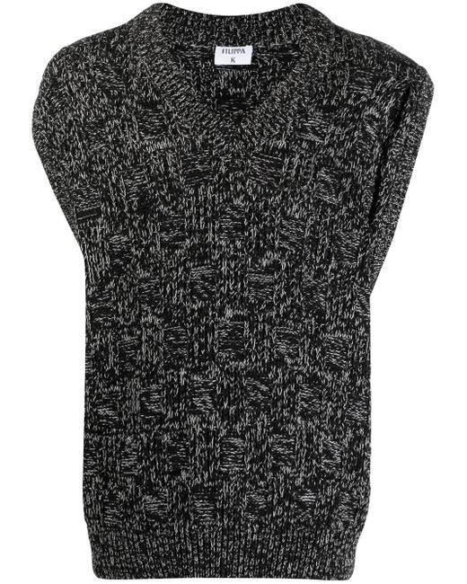Filippa K square knit vest