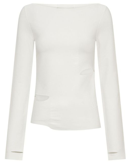 Dion Lee cut-out long-sleeved top
