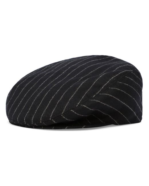 Dolce & Gabbana pinstripe-print wool flat cap