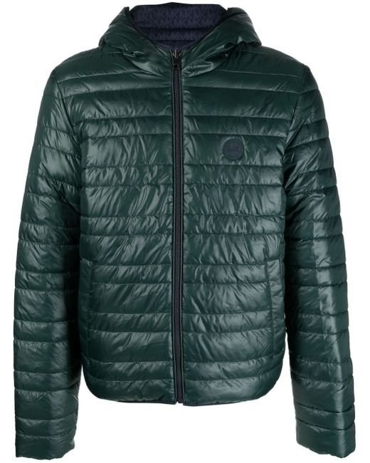 Michael Kors hooded quilted jacket