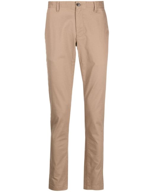 Michael Kors mid-rise cotton chino trousers