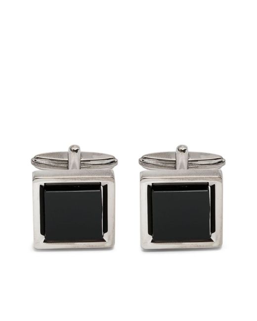Lanvin polished square-shaped cufflinks